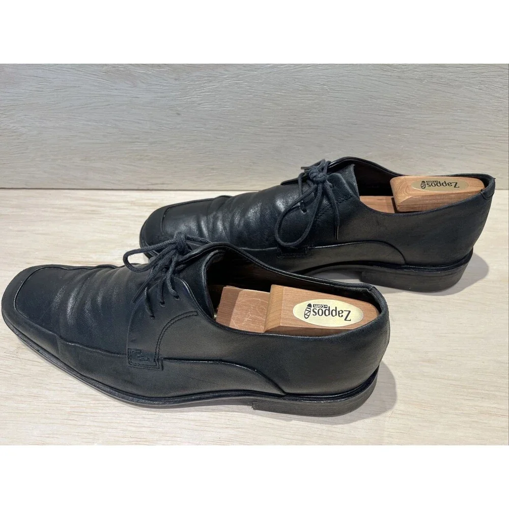 cole haan Mens 8.5 M  Dress Shoes Leather Black Lace Up Oxford Work Office